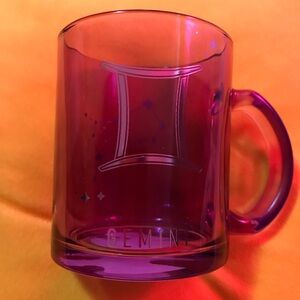 Glass mug Gemini